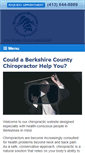 Mobile Screenshot of berkshiremtnchiro.com