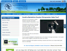 Tablet Screenshot of berkshiremtnchiro.com